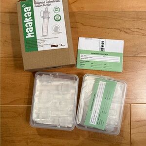Haakaa Silicone Colostrum Collector Set - Clear